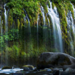 Водопад Мосбрай в Калифорнии