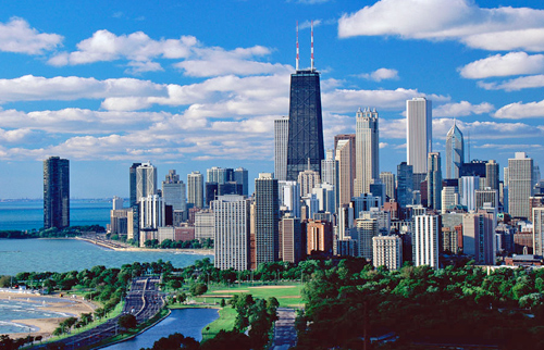 Город Чикаго в США